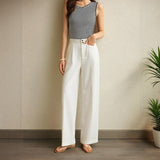 Calça Naomi™ em Viscose Premium com Toque de Modal / Porque Você Merece Conforto com Estilo Refinado!