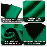 Blusa SofiGlow™ com Tecido Térmico e Brilho Delicado / A Escolha Certa para Dias Frios com Estilo!