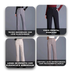 Calça Valença™ em Alfaiataria Premium com Caimento Flare / O Clássico que Valoriza com Sofisticação!
