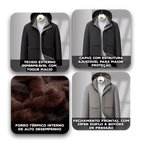 Casaco Alaska Prime™ com Forro Térmico e Design Impermeável / Estilo e Proteção em Dias de Frio Intenso!