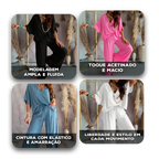 Conjunto Aveline™ em Viscose Acetinada com Toque Sedoso / Elegância Leve para a Mulher que Vive com Charme Natural!