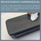Mini Ar Condicionado Modern Lar™ Instalação Sem Furos / Diga Adeus ao Calor Intenso e Desfrute de Ar Gelado Instantâneo com Economia de Energia Para sua Casa!