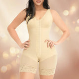 Body Modelador Maeva™ com Compressão 360°, Ajuste Frontal Inteligente e Renda Antideslizante!