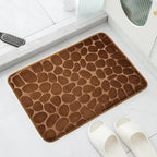 Tapete Antiderrapante PedraLux™ com Design de Pedras / Conforto, Elegância e Funcionalidade para Seu Ambiente!