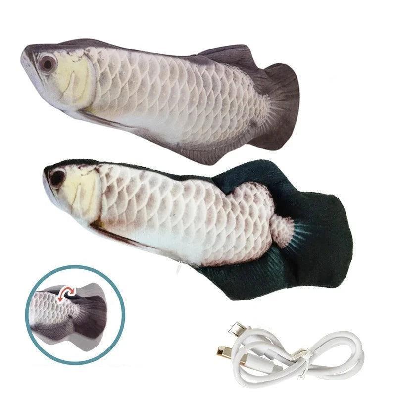 Brinquedo Peixe Interativo Modern Lar™ / Estímulo e Diversão Garantida para o seu Amigo Pet!