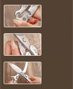Tesoura Shark MultiCorte Cutelaria de Alto Padrão™ / Imponência, Precisão e Facilidade na Cozinha!!!