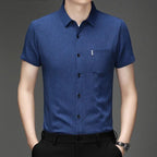 Camisa Social Belmond™ em Algodão de Alta Qualidade / Elegância e Conforto para o Homem Sofisticado