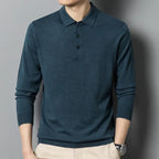 Polo Arthur™ em Malha Nobre com Botões Elegantes / Um Ícone Casual com Toque de Sofisticação