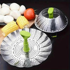 Kit de 2 Bandejas Vaporizadoras Modern Lar™  / Perfeita para Cozinhar no Vapor com Sabor e Saúde!