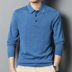 Polo Arthur™ em Malha Nobre com Botões Elegantes / Um Ícone Casual com Toque de Sofisticação