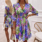 Vestido Florenza™ com Silhueta Valorizada e Leveza Sofisticada