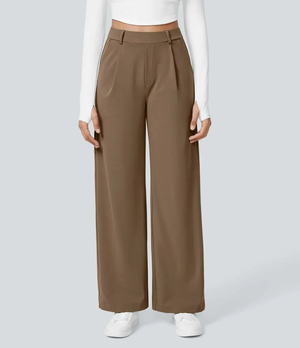 Calça Ipanema™ com Corte de Alfaiataria e Tecido Ultra Flexível / A Harmonia Perfeita entre Sofisticação e Liberdade de Movimento!