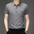 Camisa Social Belmond™ em Algodão de Alta Qualidade / Elegância e Conforto para o Homem Sofisticado