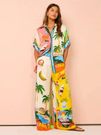Conjunto Paraíso Tropical™ / Estilo e Leveza para Seus Dias de Verão!