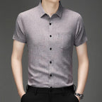 Camisa Social Belmond™ em Algodão de Alta Qualidade / Elegância e Conforto para o Homem Sofisticado