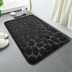 Tapete Antiderrapante PedraLux™ com Design de Pedras / Conforto, Elegância e Funcionalidade para Seu Ambiente!