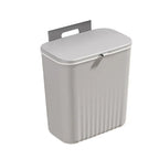 Lixeira Suspensa Modern Lar™ com Tampa Deslizante Cozinha e Banheiro / Praticidade e Higiene para Sua Cozinha!
