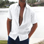 [COMPRE 1 E LEVE 3] Camisa Sospiro™ em Linho de Algodão Leve / Um Toque de Frescor e Minimalismo Premium!