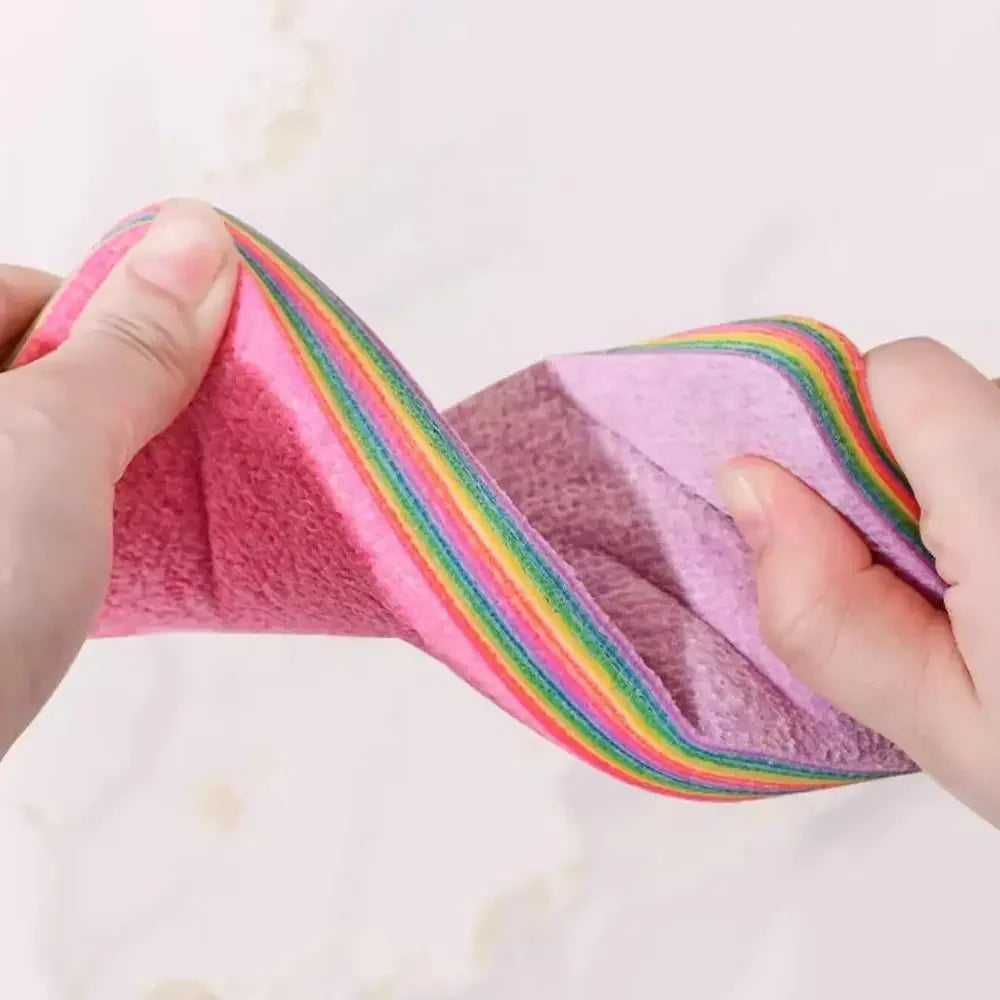 Esponja Multicolorida Modern Lar™ com Camadas Absorventes e Torção Fácil / Eficiência e Higiene em Cada Lavada!