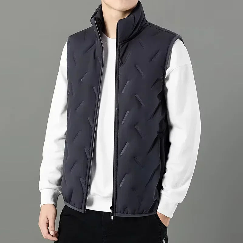 Colete Masculino Oslo™ com Forro em Sherpa e Corte Moderno / O Essencial para Homens que Enfrentam o dia com Atitude!