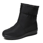 Botinha Sibéria™ com Forro Peluciado, Solado Antiderrapante e Impermeável / Proteção, Conforto e Estilo para Enfrentar os Dias Mais Frios!