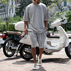 Conjunto Draxen™ em Malha Premium com Modelagem Oversized e Estilo Streetwear