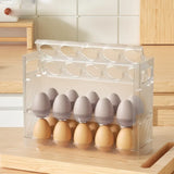Organizador MultiOvos™ com Tampa Articulada e Capacidade Dupla / Organização e Praticidade para sua Rotina na Cozinha!