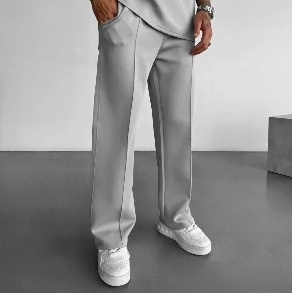 [COMPRE 1 E LEVE 2] Calça Zurich™ Estilo Alfaiataria com Caimento Solto / O Novo Conceito de Esporte Fino Masculino!