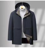 Casaco Alaska Prime™ com Forro Térmico e Design Impermeável / Estilo e Proteção em Dias de Frio Intenso!