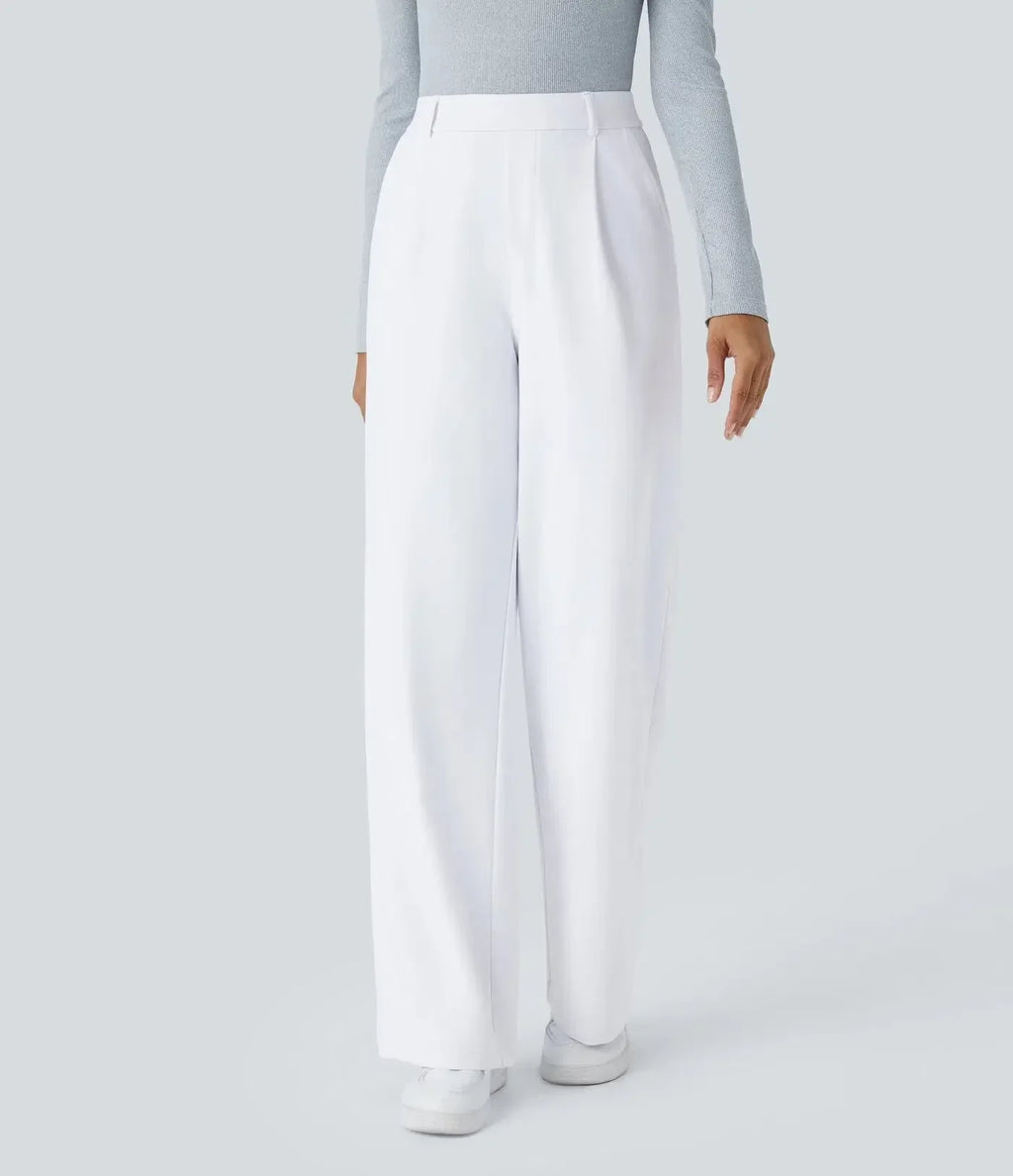 Calça Ipanema™ com Corte de Alfaiataria e Tecido Ultra Flexível / A Harmonia Perfeita entre Sofisticação e Liberdade de Movimento!