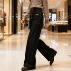 Calça Levínea™ em Jeans Leve de Caimento Solto / Conforto que Não Marca, Não Aperta e Acompanha Seus Movimentos