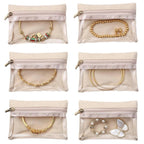 Kit Extra Porta-Joias Rainha Elizabeth™ / 6 Unidades de Bolsas para Organização Perfeita