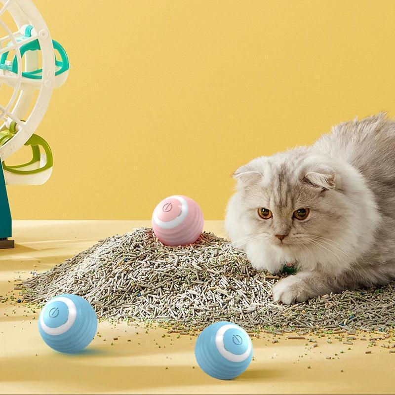 Bola Inteligente para Pets Modern Lar™ / Ativação e Diversão Automática para o seu Pet!