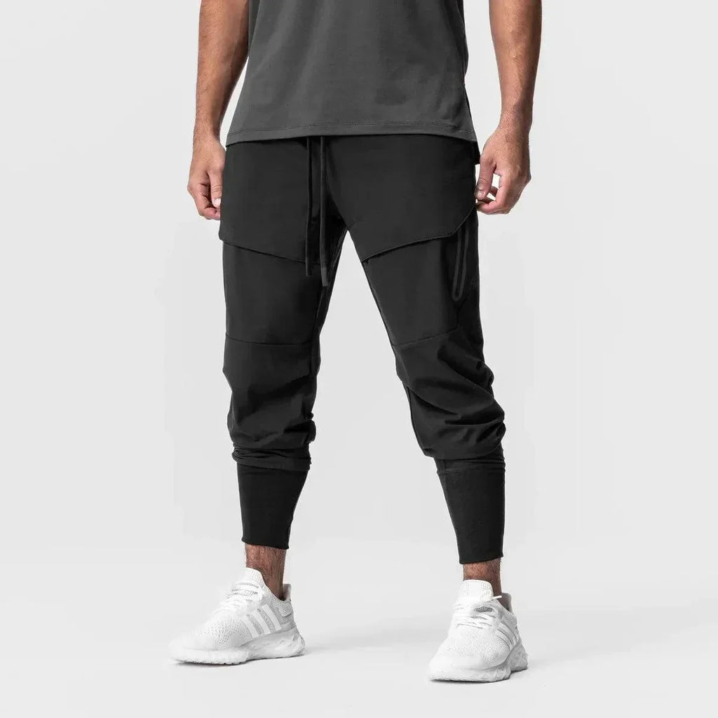 Calça Jogger Performance Titan™ com Suporte Inteligente para Toalha / Liberdade, Estilo e Funcionalidade em Uma Só Peça!