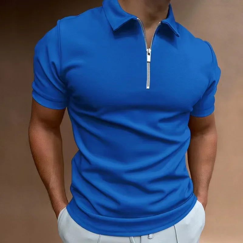 [COMPRE 2, LEVE 3] Polo Ducatti™ com Tecido Antitranspirante e Design Old Money / Minimalismo Nobre para Homens de Presença!
