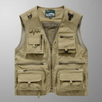 Colete Americano Maverick™ com Visual Tático Urbano e Multi-Bolsos /O Equilíbrio Entre Funcionalidade, Estilo e Presença Masculina.