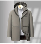 Casaco Alaska Prime™ com Forro Térmico e Design Impermeável / Estilo e Proteção em Dias de Frio Intenso!