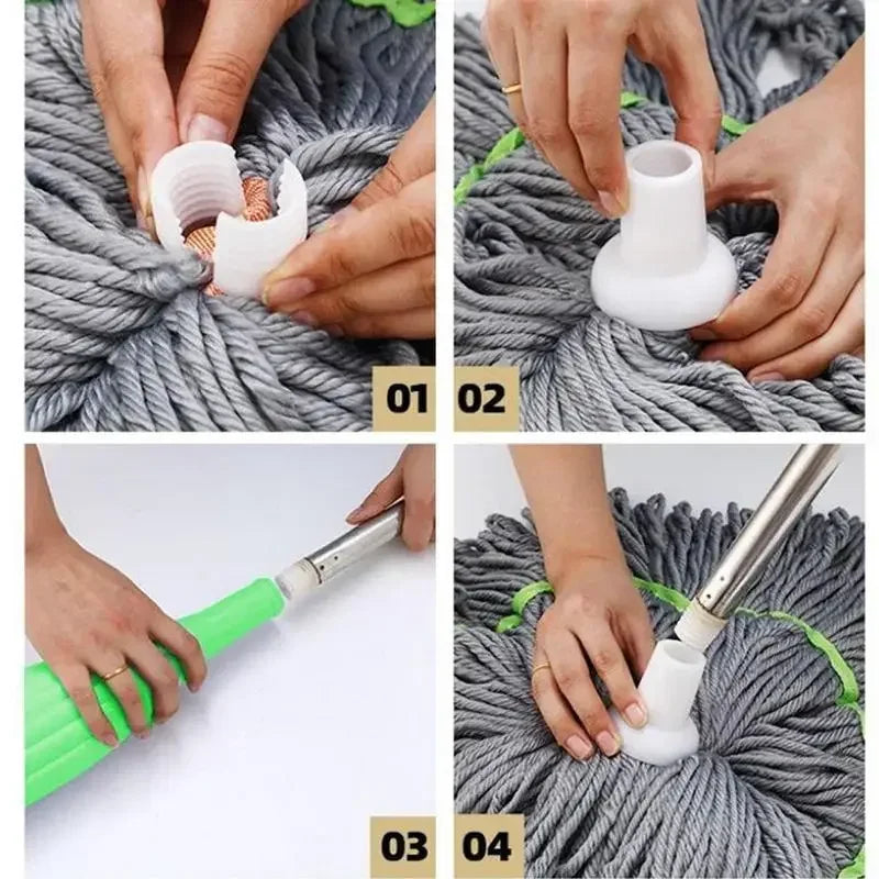 [COMPRE 1 E LEVE 2] Esfregão Modern Lar™ Com Microfibra Poderosa / Torção Automática Para Quem Leva a Limpeza a Sério!!!