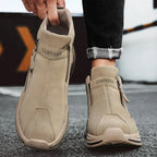 Bota Milano Drive™ em Camurça Italiana Impermeável / Conforto, Tração e Amortecimento de Ultima Geração!