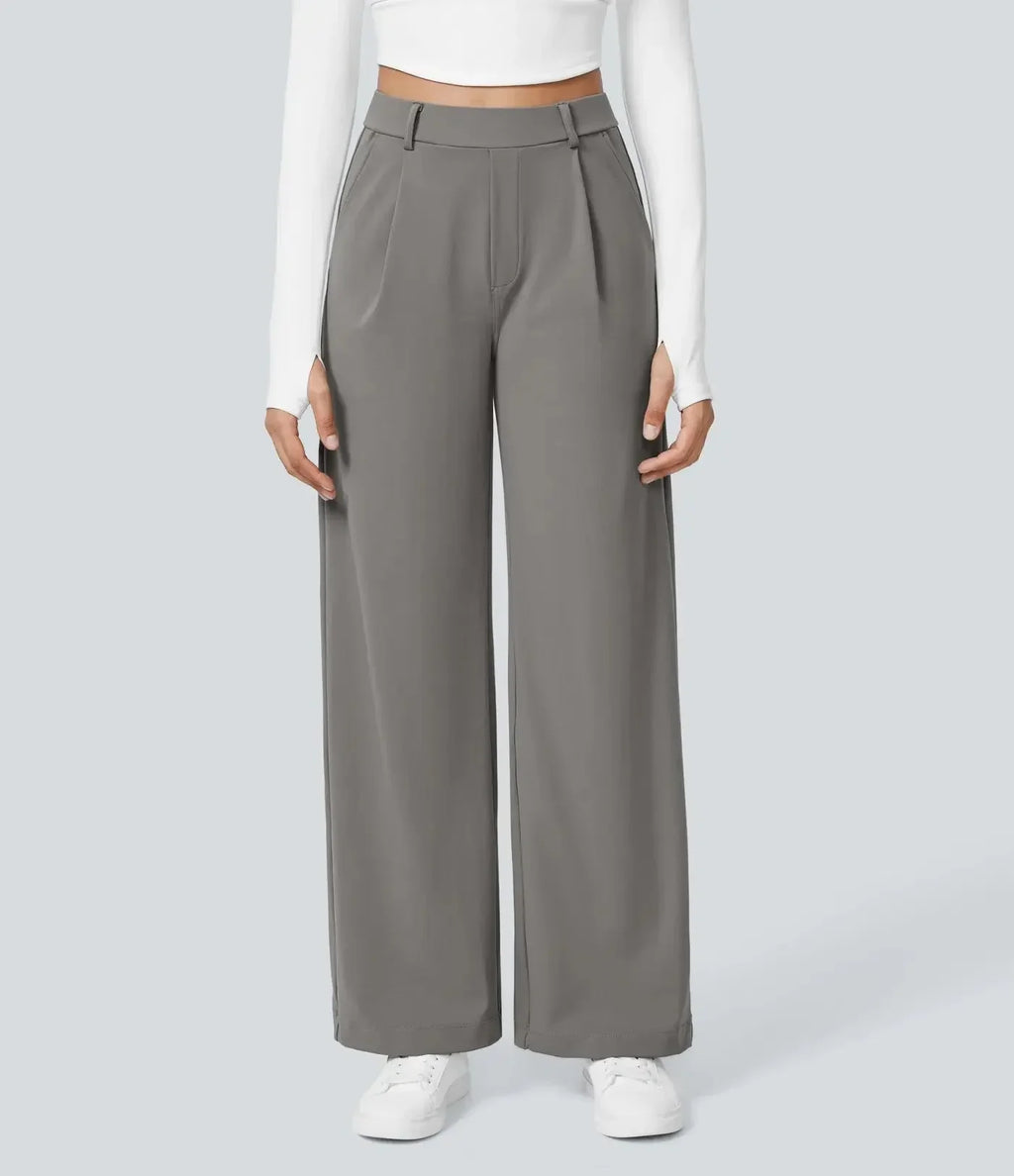 Calça Ipanema™ com Corte de Alfaiataria e Tecido Ultra Flexível / A Harmonia Perfeita entre Sofisticação e Liberdade de Movimento!
