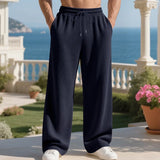 Calça Henry™ em Malha Texturizada Premium com Cordão Ajustável