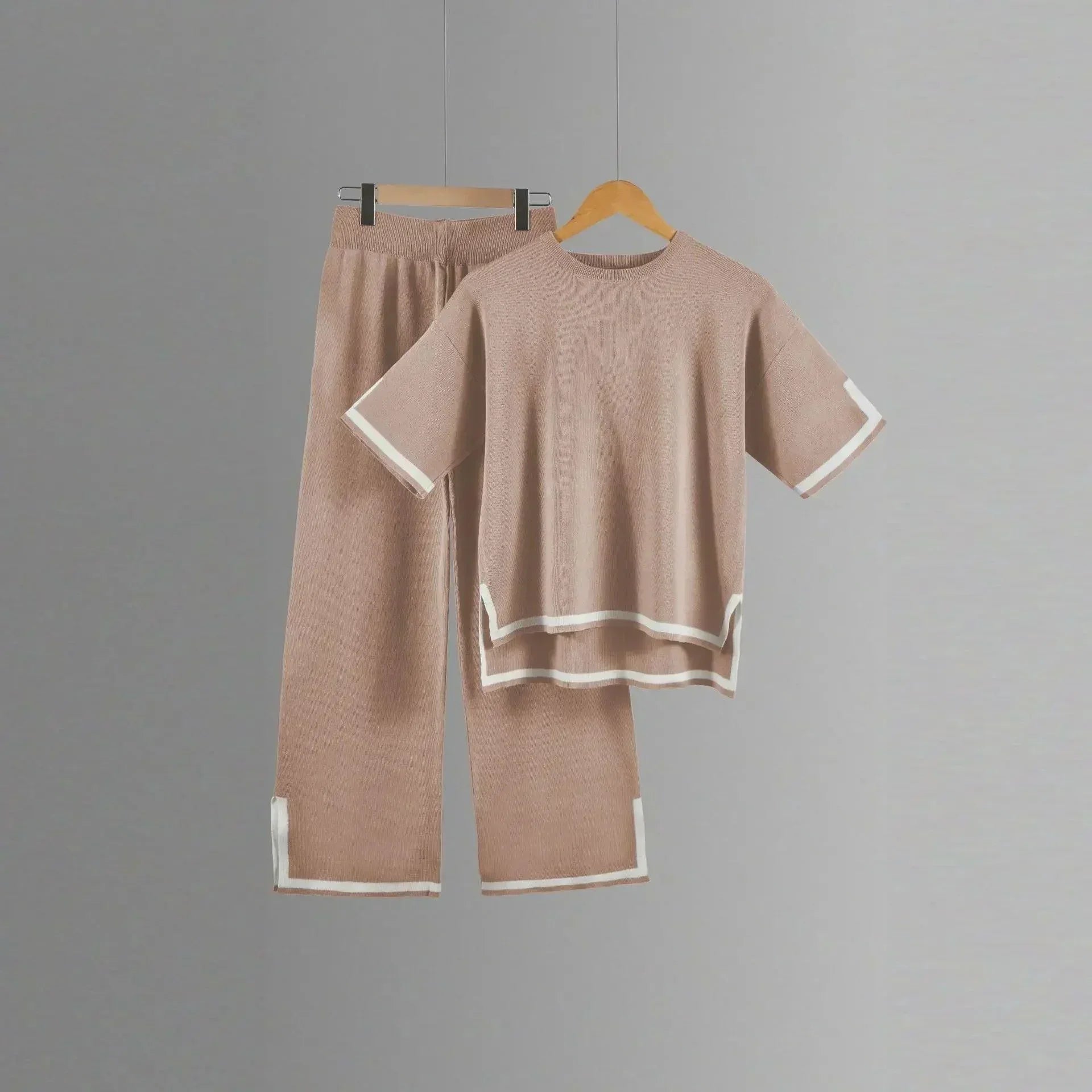 Conjunto Venezia Luxe™ em Viscose Premium com Abertura Lateral / Sofisticação e Conforto para a Mulher Estilosa!