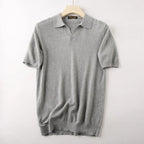 Polo Leonidas™ em Algodão Penteado com Elastano / Sofisticação Minimalista com Postura de Autoridade e Bom Gosto!