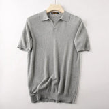 Polo Leonidas™ em Algodão Penteado com Elastano / Sofisticação Minimalista com Postura de Autoridade e Bom Gosto!