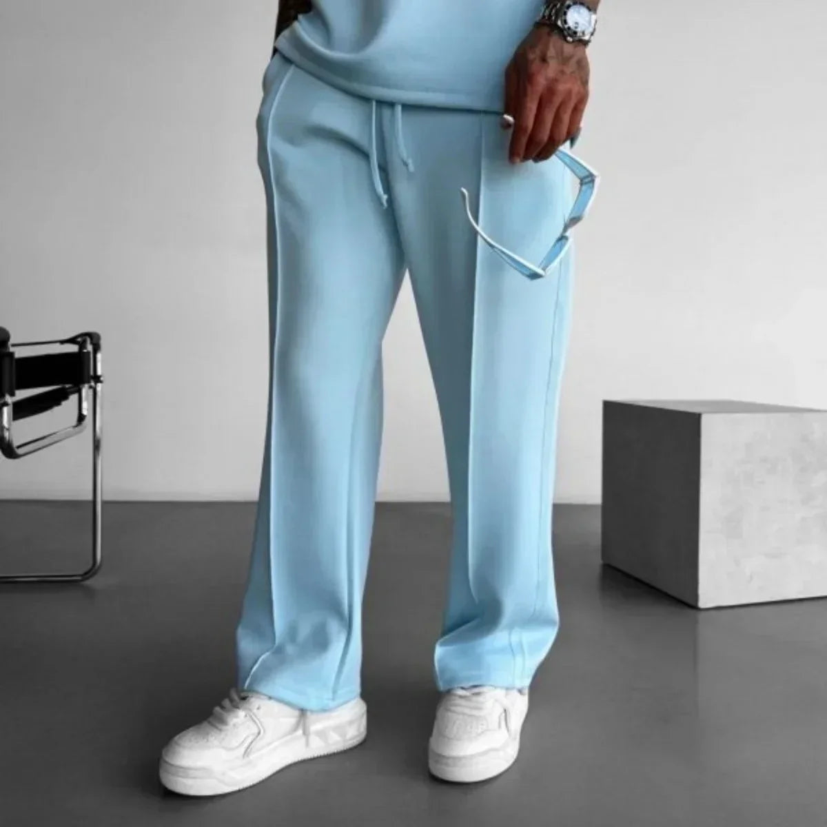 [COMPRE 1 E LEVE 2] Calça Zurich™ Estilo Alfaiataria com Caimento Solto / O Novo Conceito de Esporte Fino Masculino!
