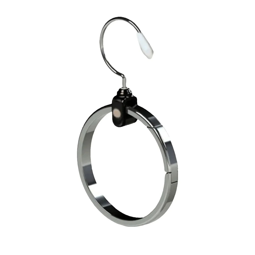 Cabide Rotativo Elegance™ em Aço Cromado / Estilo e Praticidade para seu Closet!