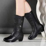 Bota Lucerne™ Forro Térmico e Zíper Lateral / Para Mulheres que Sofrem com o Frio e Não Abrem Mão da Elegância!