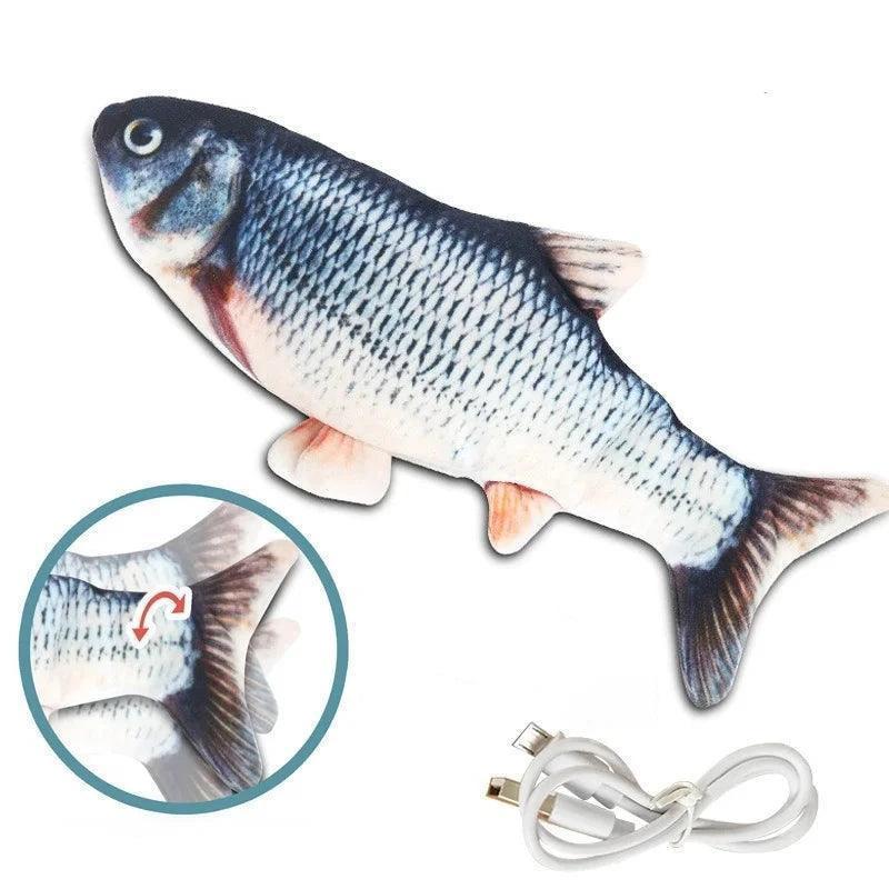 Brinquedo Peixe Interativo Modern Lar™ / Estímulo e Diversão Garantida para o seu Amigo Pet!