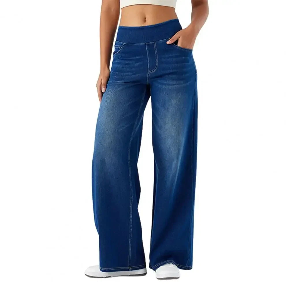 Calça Jeans Lorenz™ Super Elástica com Cós Anatômico Modelador / O Conforto Soltinho que Valoriza Todos os Movimentos!