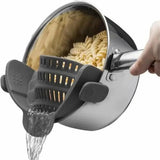 [Compre 1 e Leve 2] Escorredor de Panela Flex Modern Lar™ / Simplicidade e Eficiência para o Seu Dia a Dia!